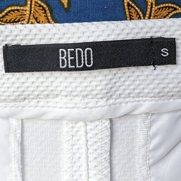 High-rise form-fitting white shorts small Bedo GUC - Picture 8 of 12